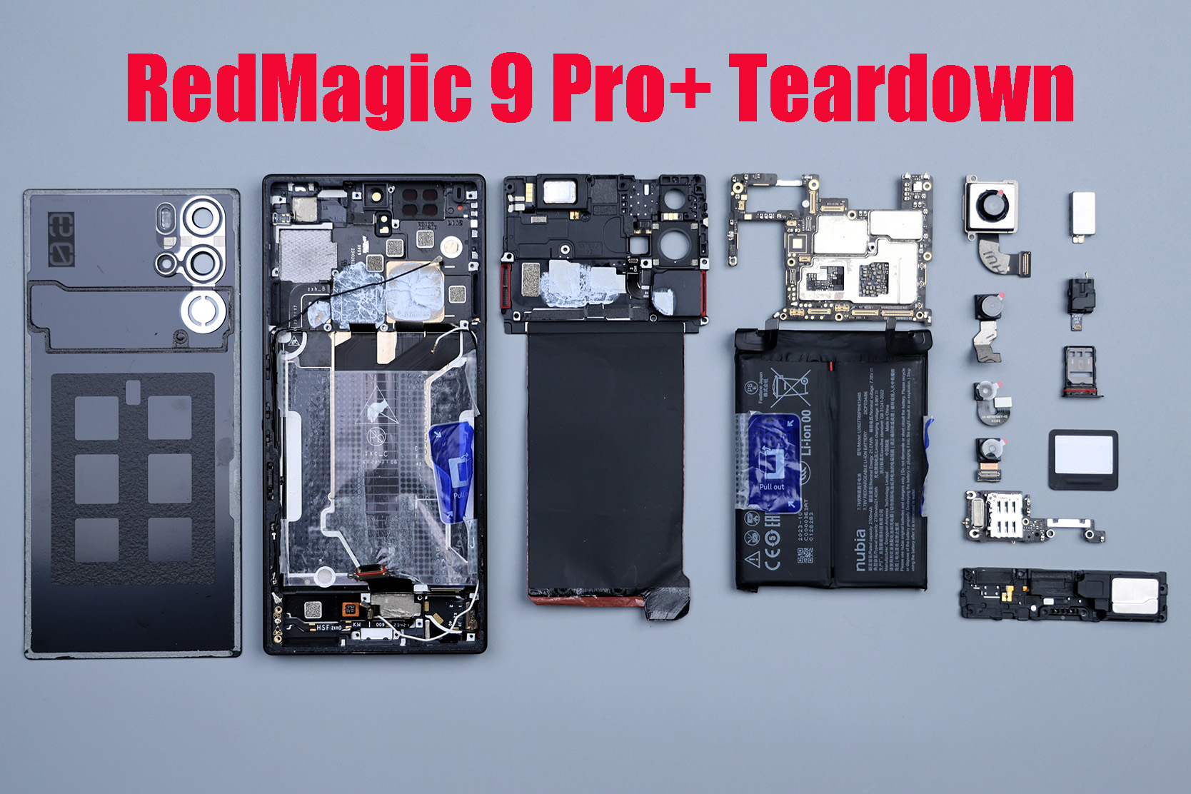 Nubia RedMagic 9 Pro+ Teardown