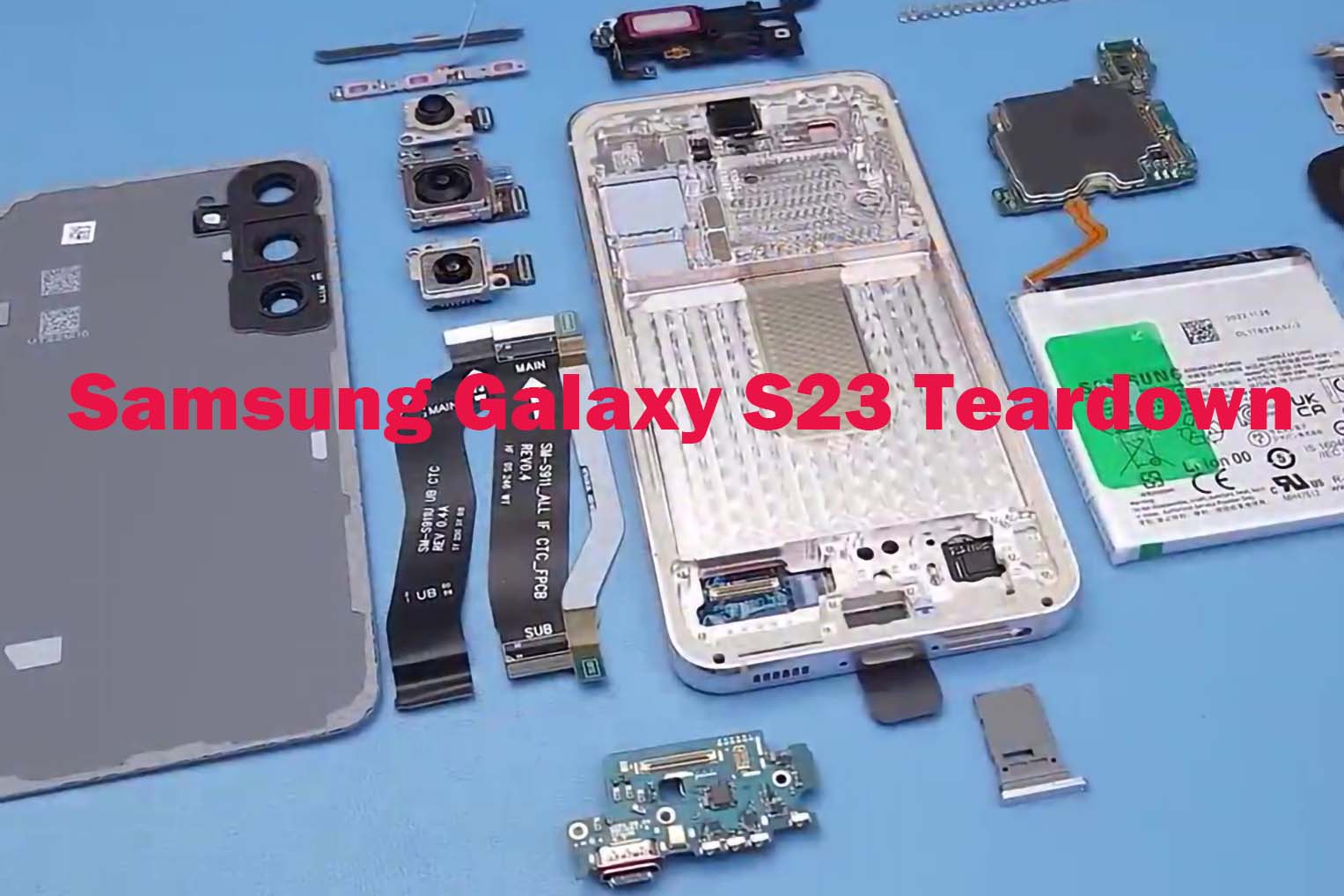 Samsung Galaxy S23 Teardown Guide