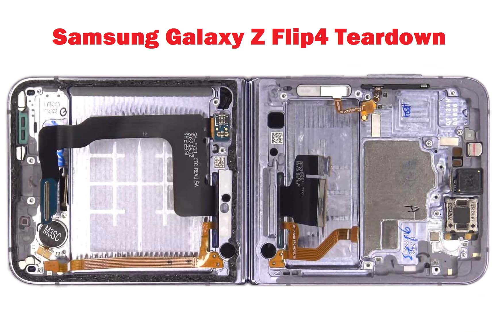Samsung Galaxy Z Flip4 Teardown Video