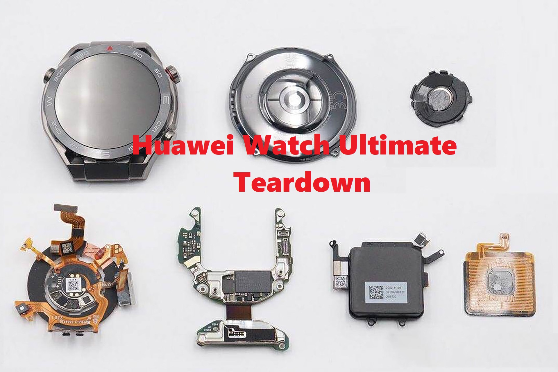 Huawei Watch Ultimate Teardown