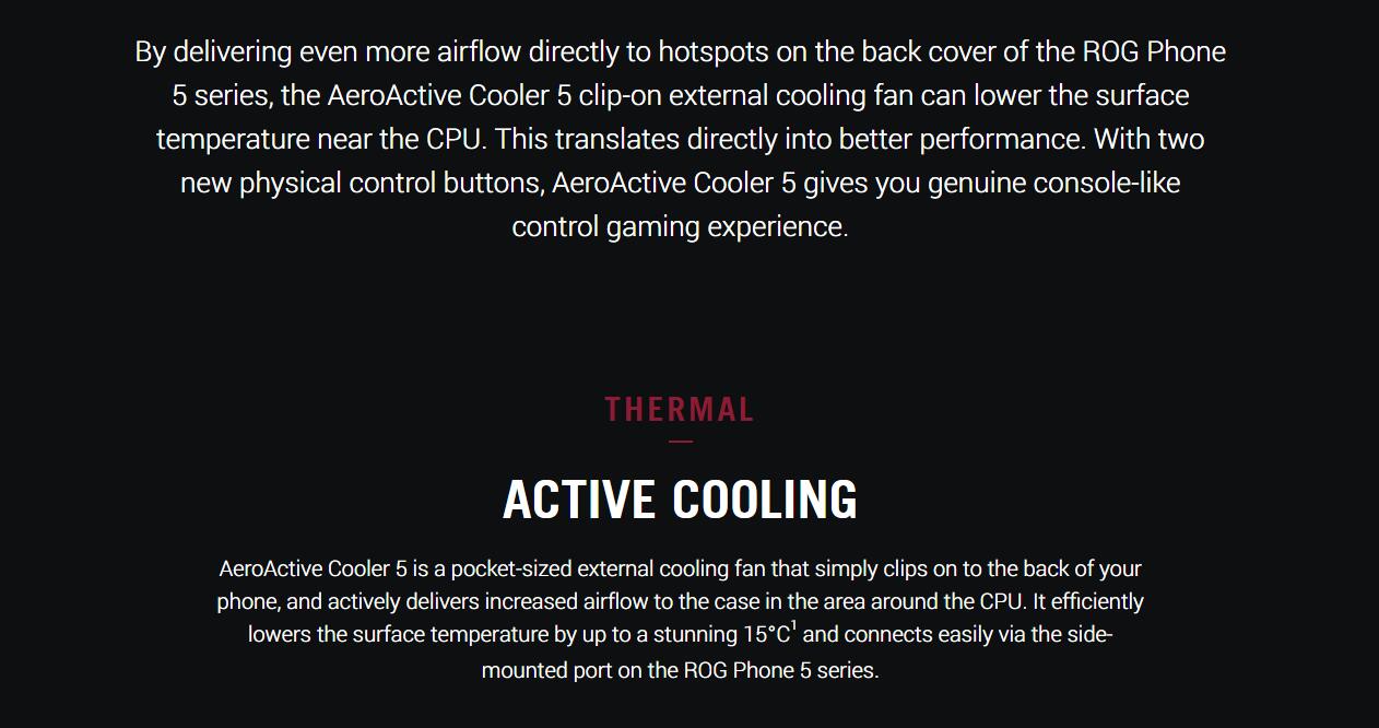 Asus ROG AeroActive Cooler 5 112