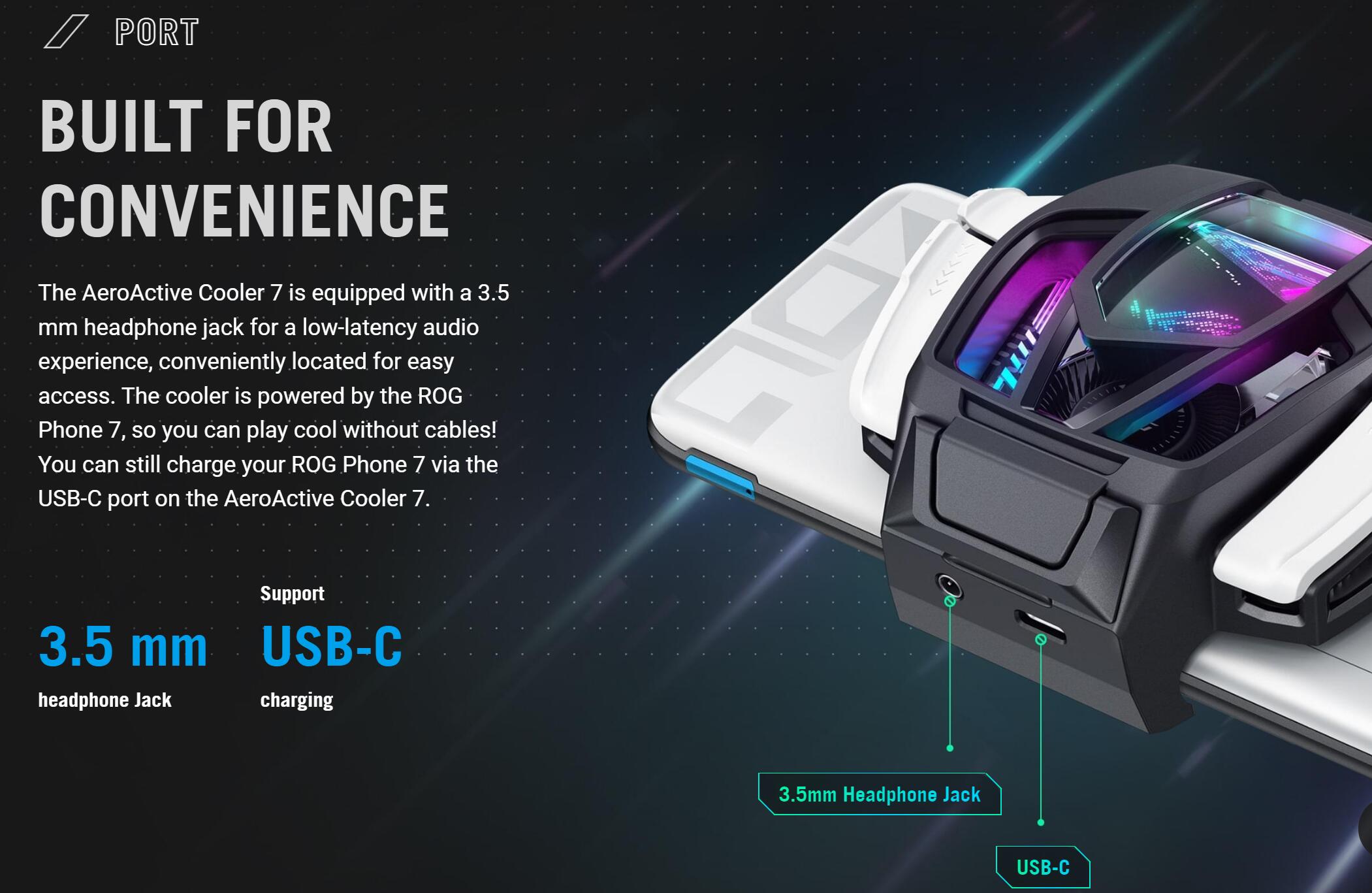 ASUS ROG AeroActive Cooler 7