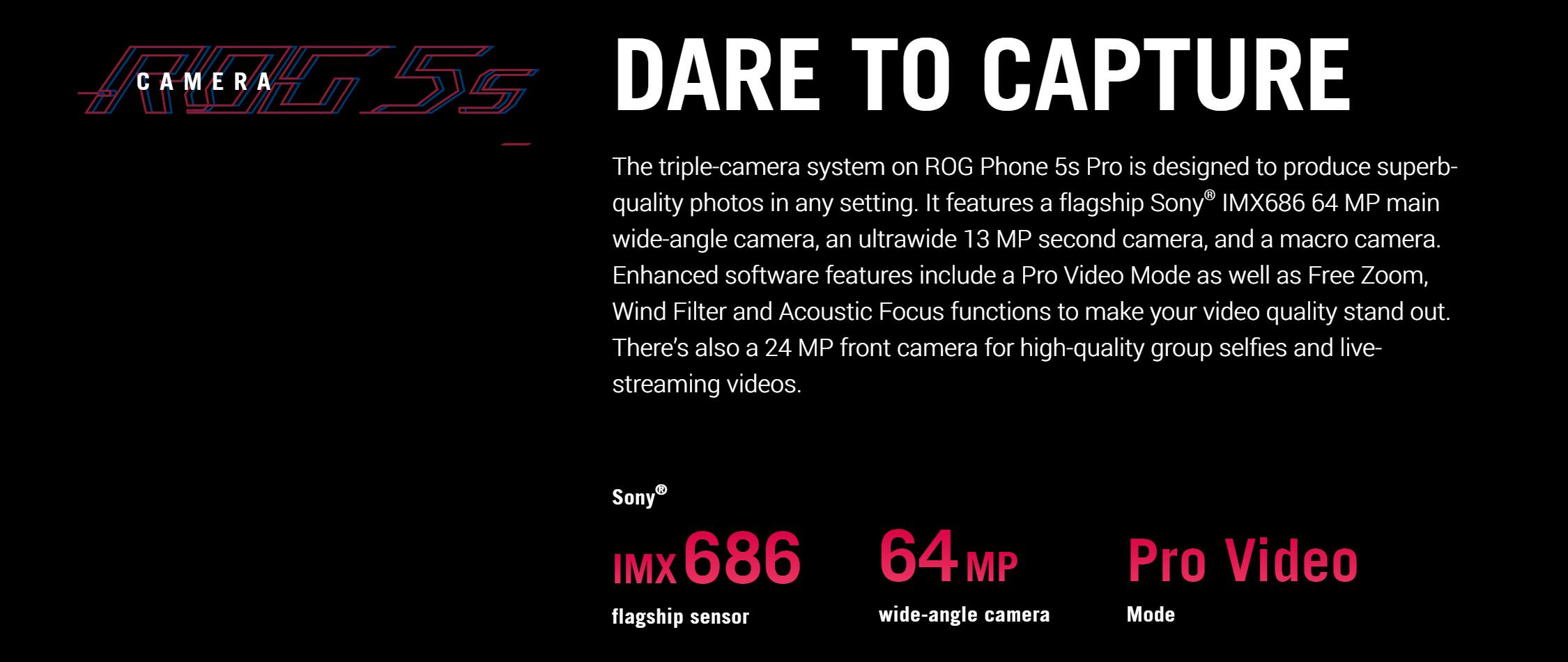 Asus ROG Phone 5s Pro 5G Dual SIM 512GB, 18GB RAM Gaming Phone (Tencent Global) 17