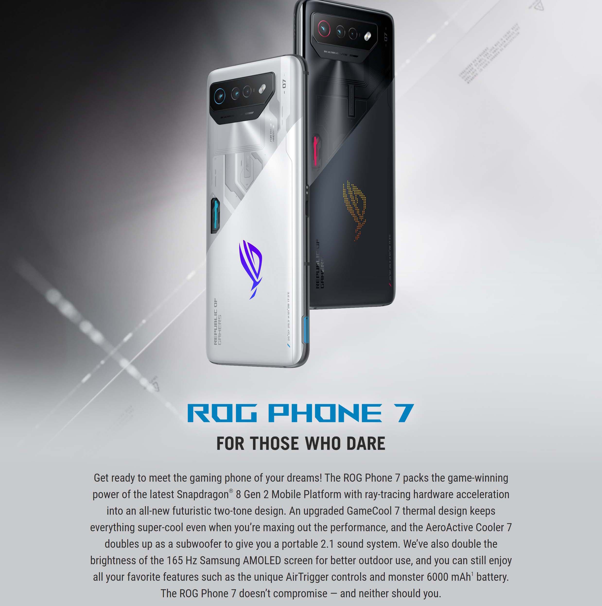 ASUS ROG Phone 7 8/256 Black ASUS ROG Phone 7 8/256 Black