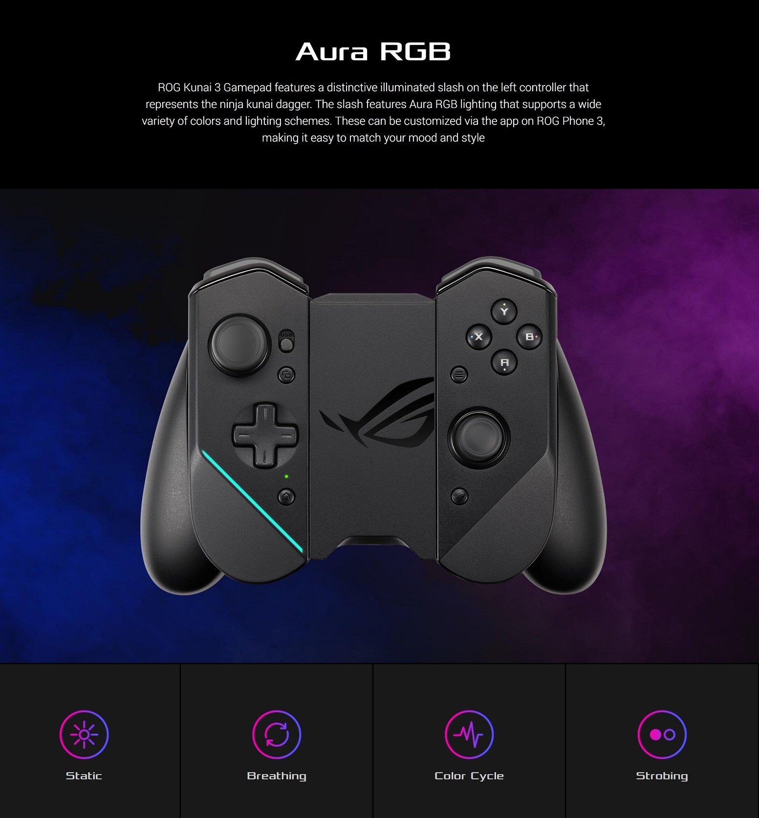 ASUS ROG Kunai 3 Gamepad