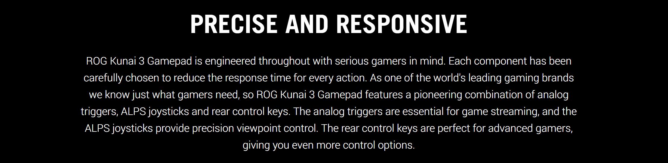 ASUS ROG Kunai 3 Gamepad