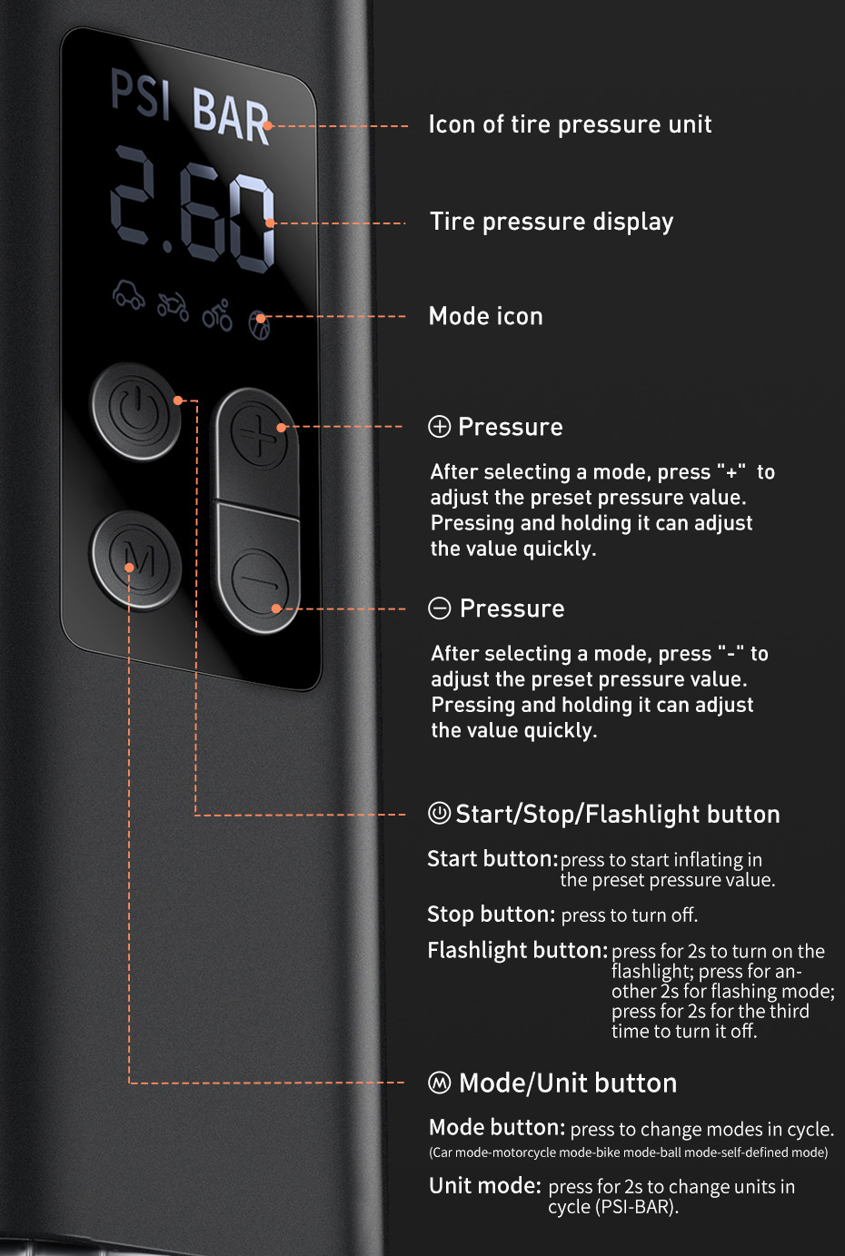 Baseus Super Mini Inflator Pump