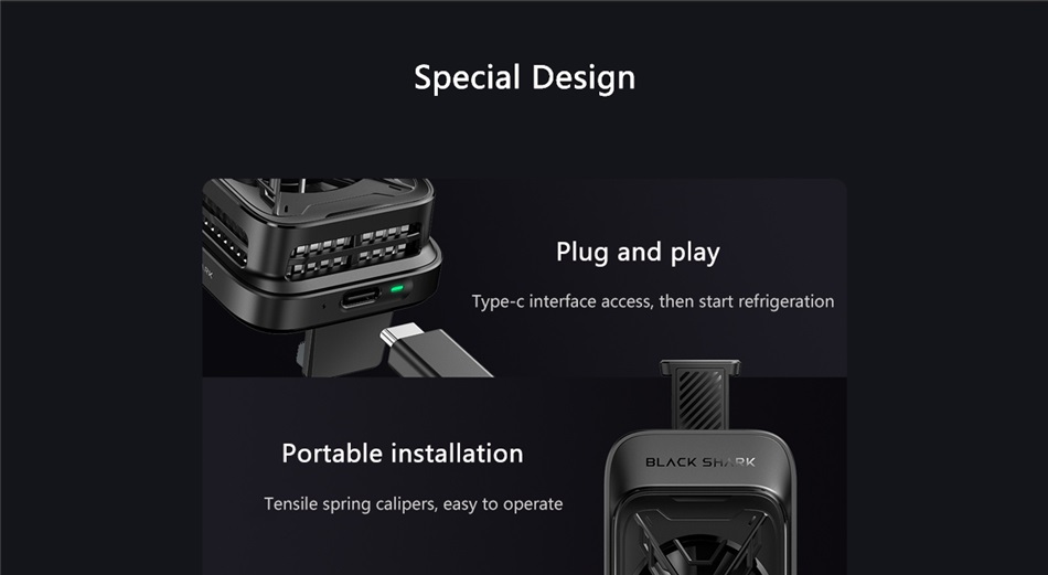 Black Shark Gaming Cooler Liquid Cooling Fan - 2021