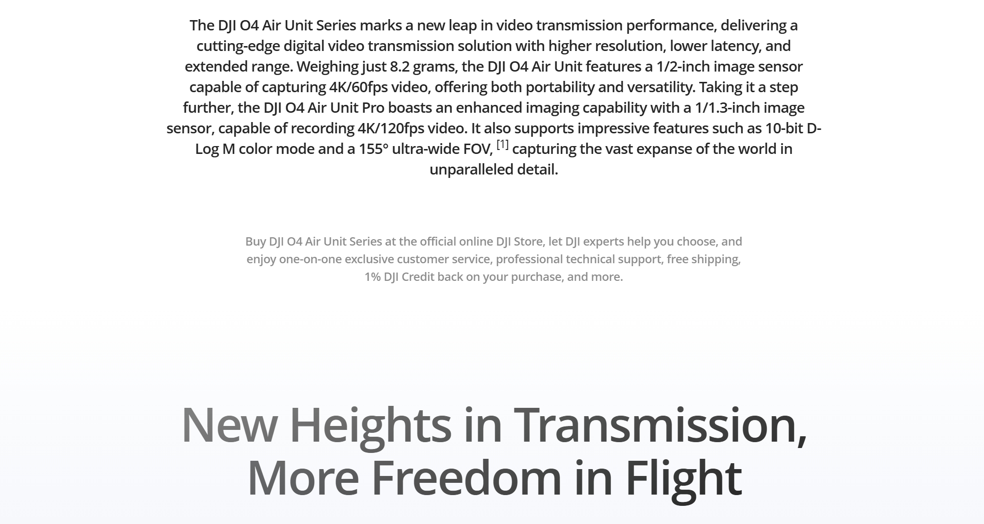 DJI O4 Air Unit Series