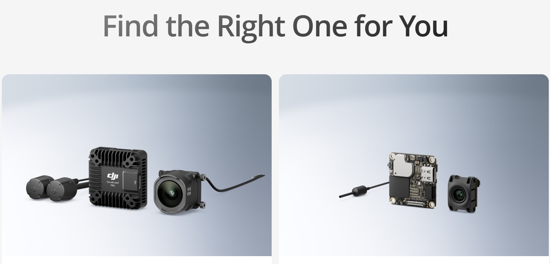 DJI O4 Air Unit Series