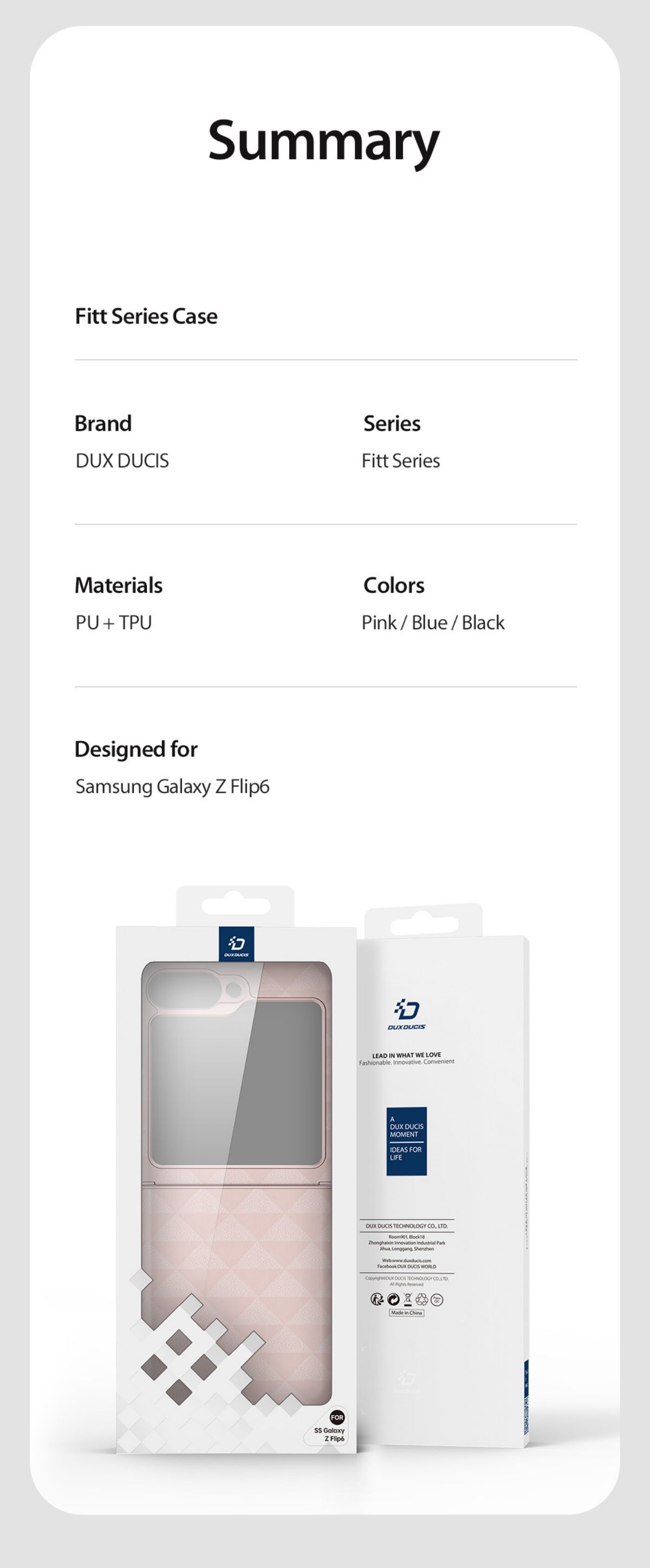 Samsung Galaxy Z Flip6 Case