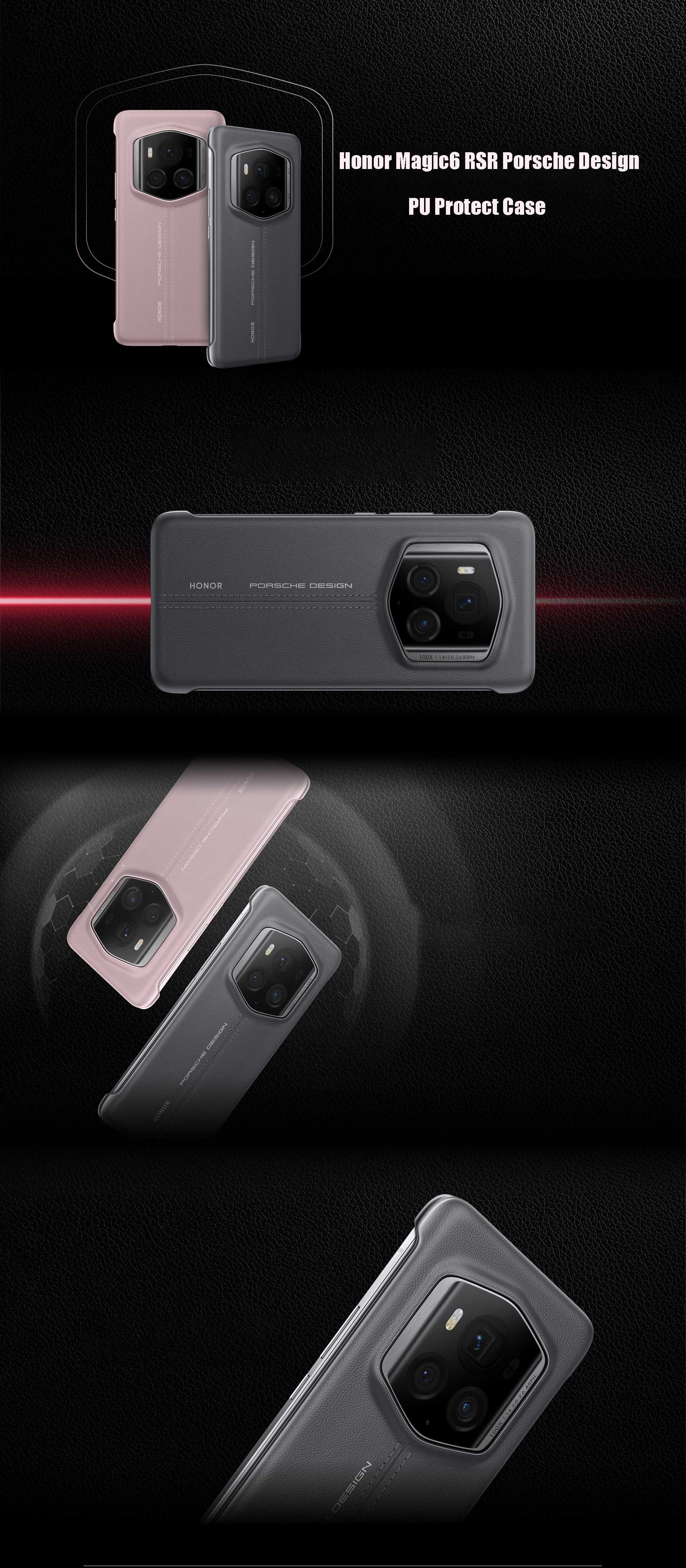 Honor Magic6 RSR Porsche Design PU Case