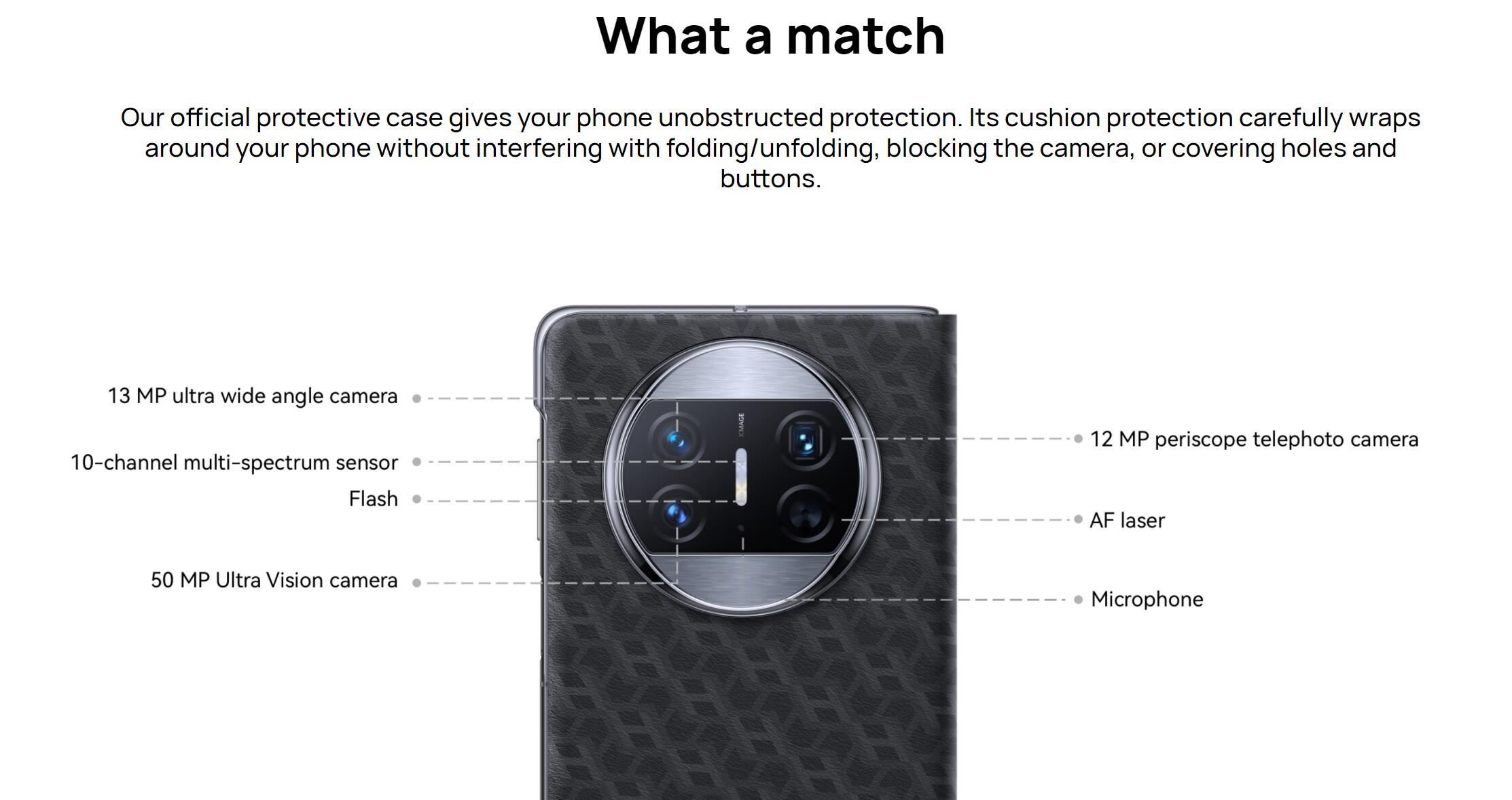 Huawei Mate X3 Smart View Flip Cover Case