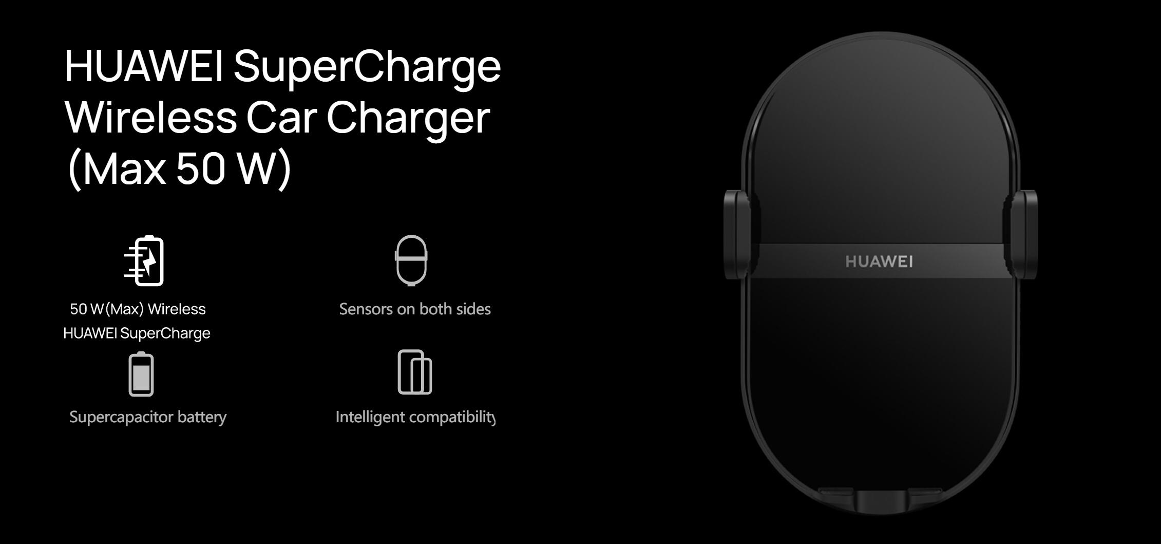 Huawei CK030 SuperCharge Wireless Car Charger Max 50W