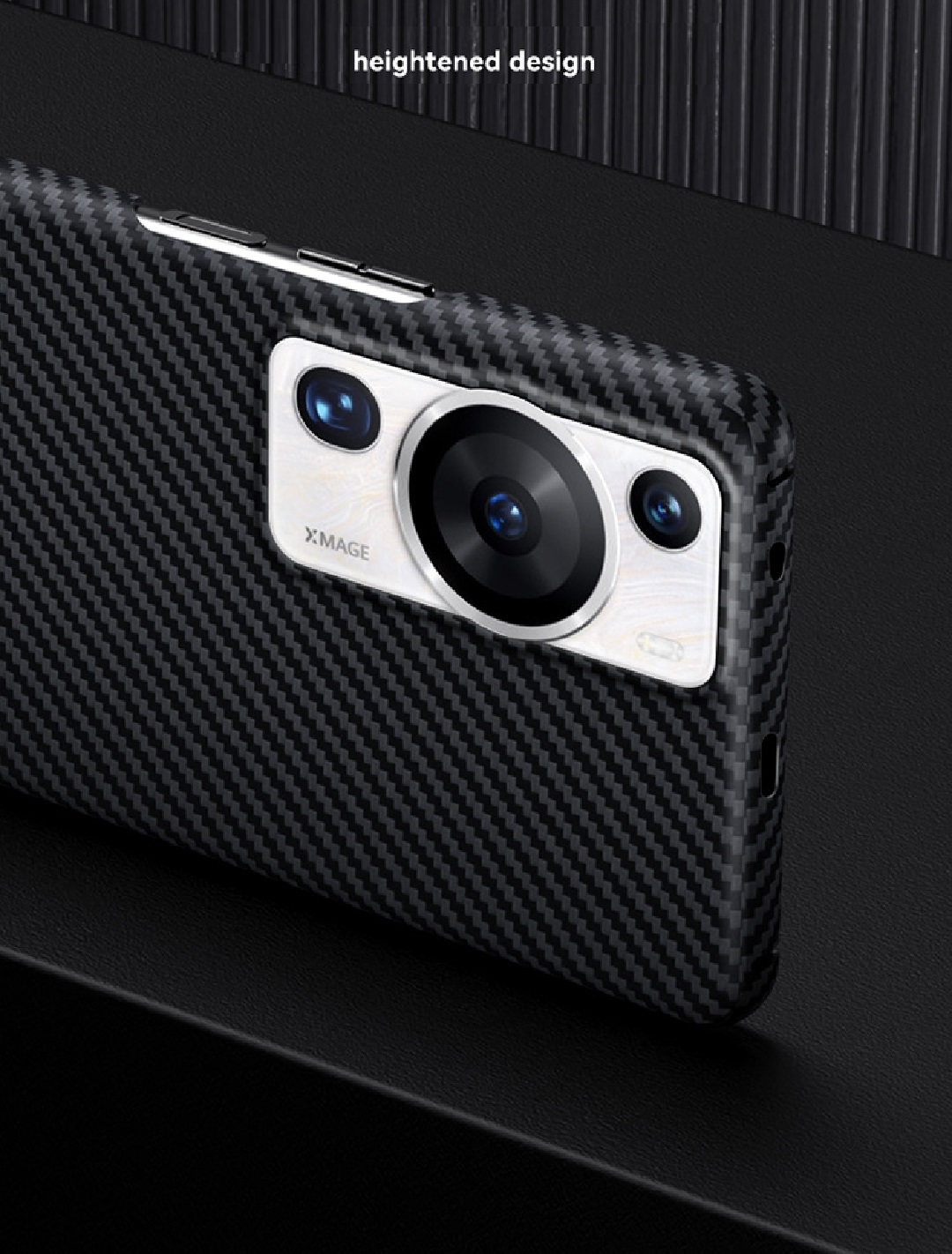 Huawei P60 | P60 Pro Carbon Fiber Bumper Ultra Thin Case