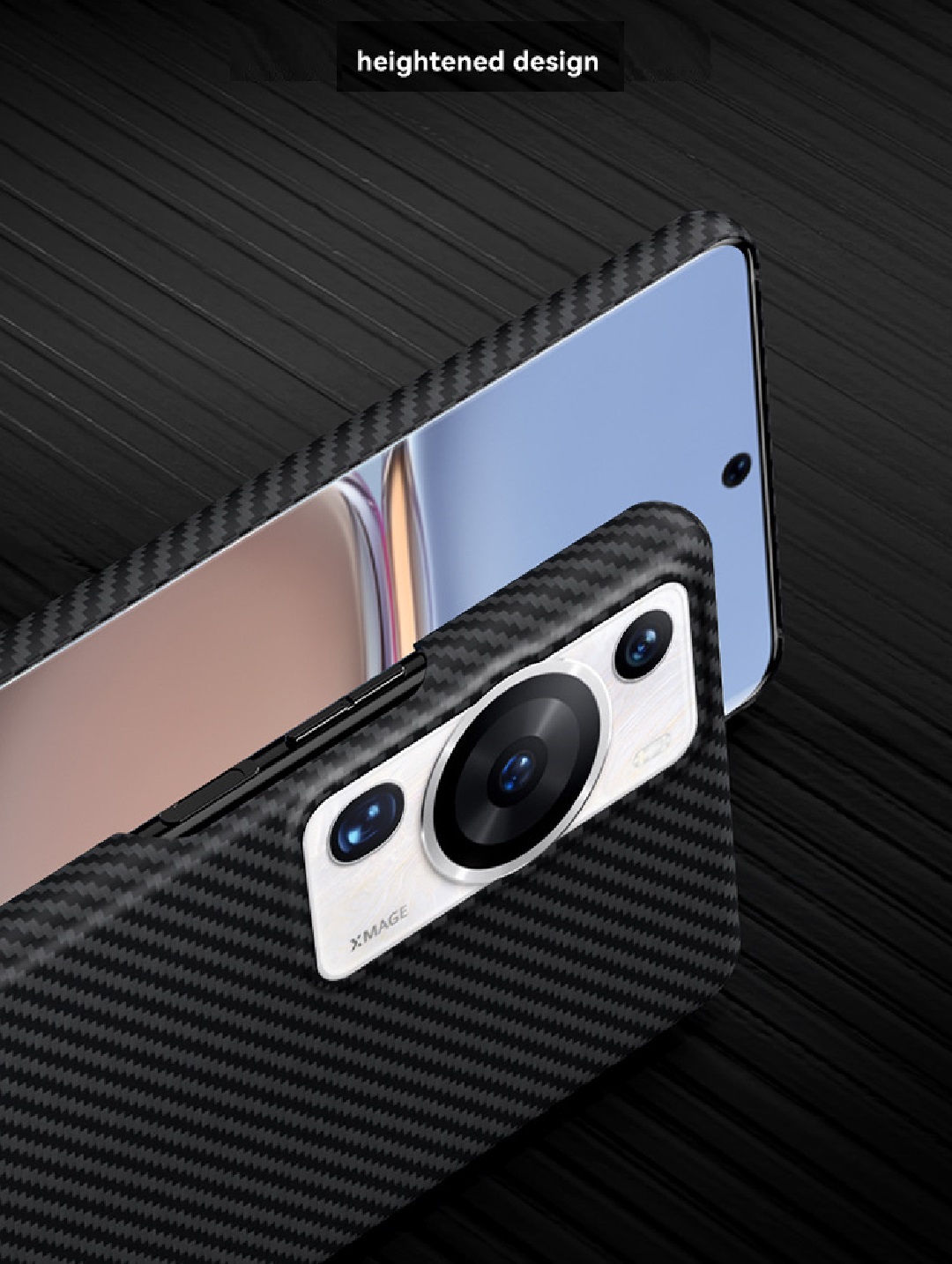 Huawei P60 | P60 Pro Carbon Fiber Bumper Ultra Thin Case