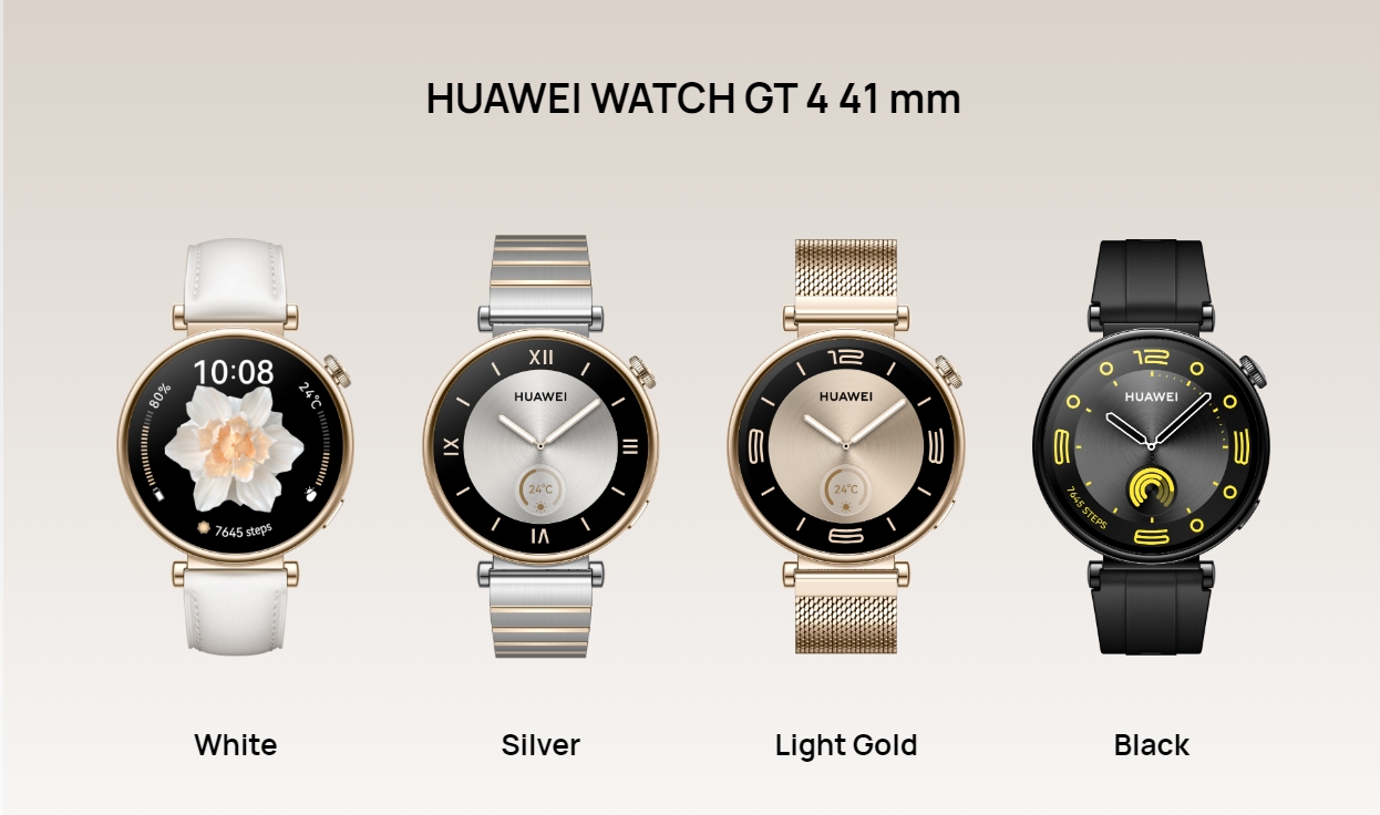 Huawei Watch GT4 launches in 41mm and 46mm sizes with improved