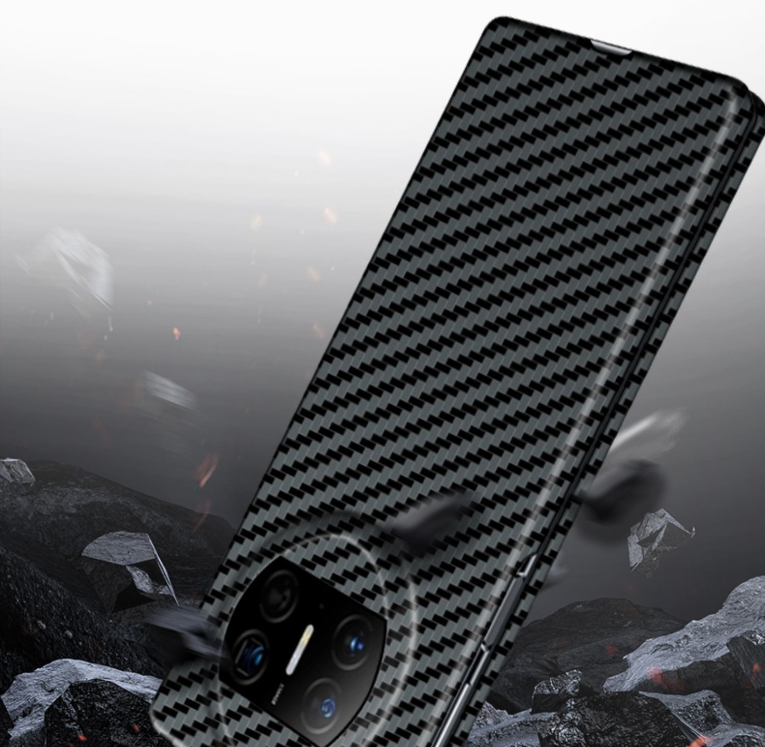 Huawei Mate X3 Carbon Fiber Bumper Ultra Thin Case