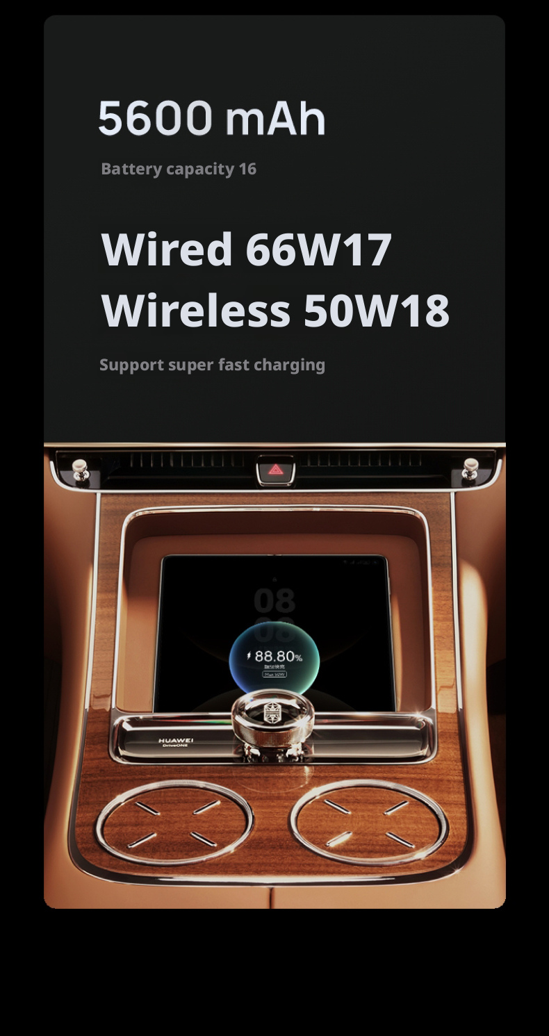 Huawei Mate X7 Dual SIM 512GB, 16GB RAM Phone (Chinese Version) 16