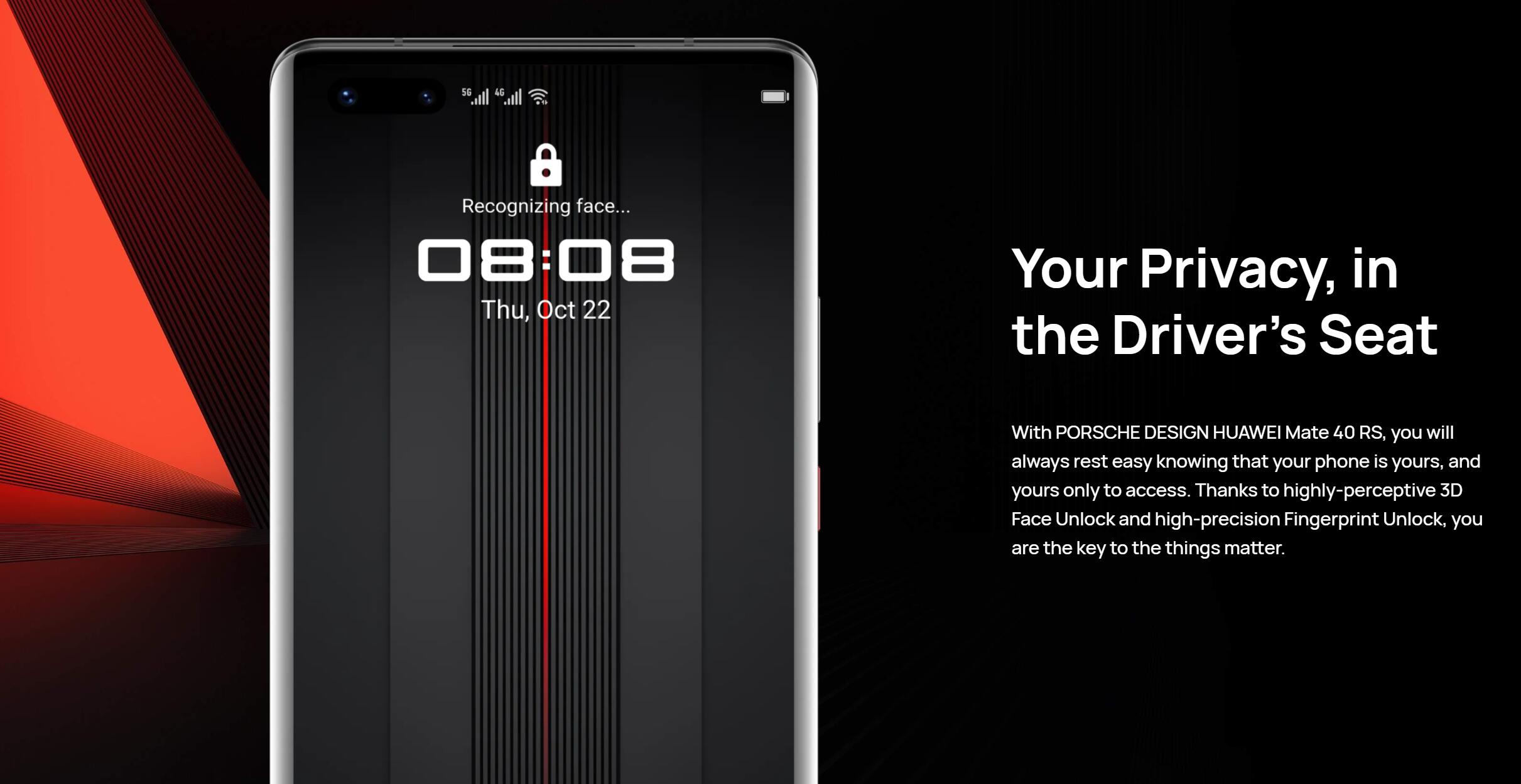 Huawei Mate 40 RS Porsche Design 5G Dual SIM, 12GB+512GB Phone 12