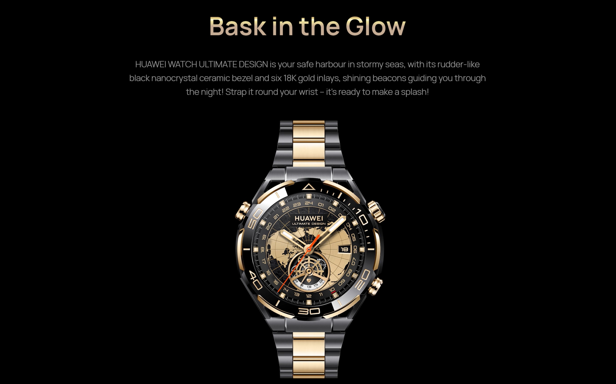 The 18K Gold Huawei Watch Ultimate Design is here. Is it Worth It?