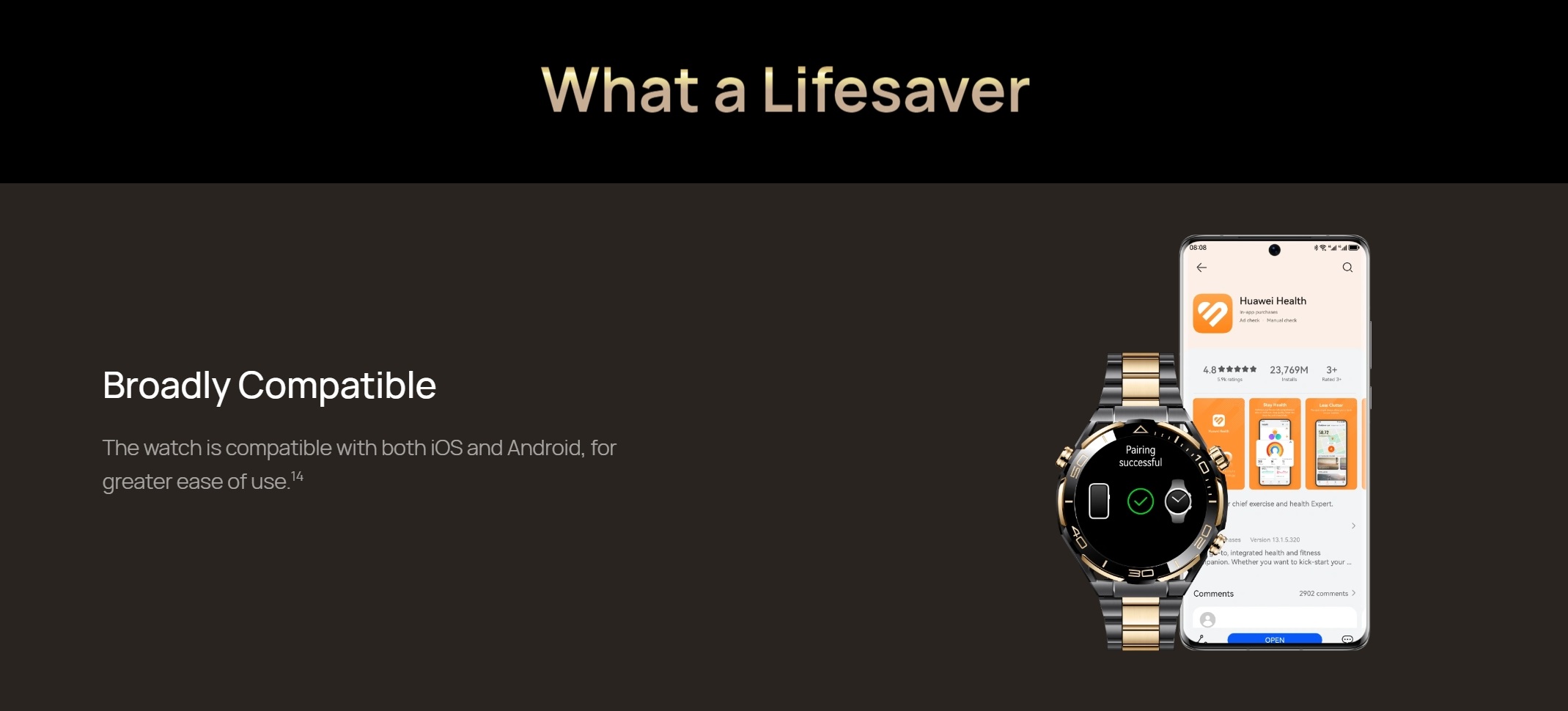 Huawei Watch Ultimate Design