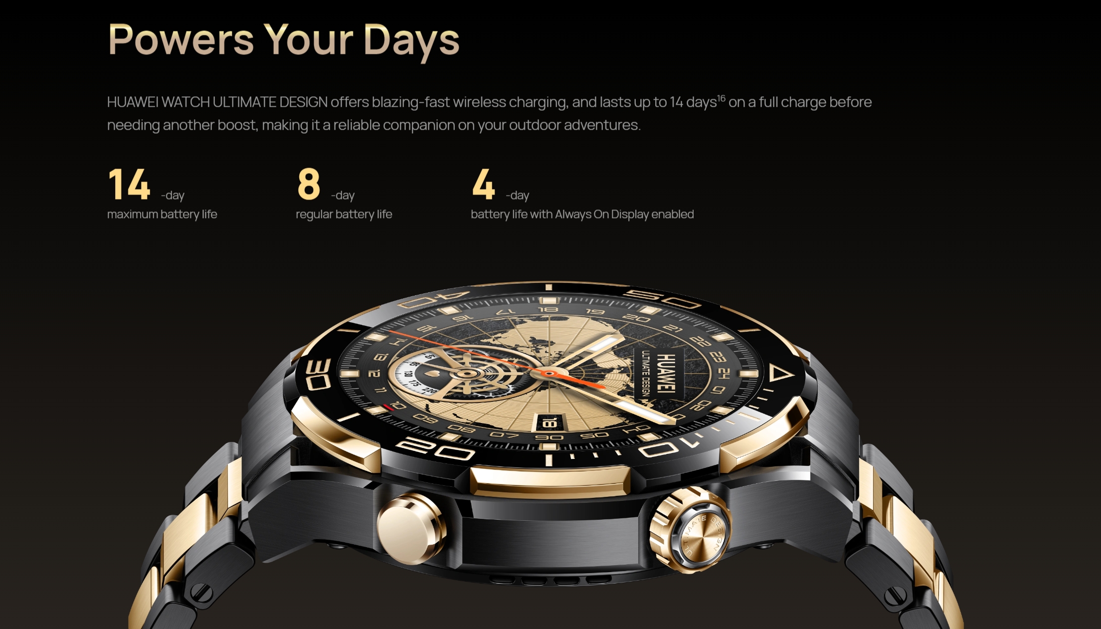 Huawei Watch Ultimate Design: 18-carat gold and $3000 price tag 