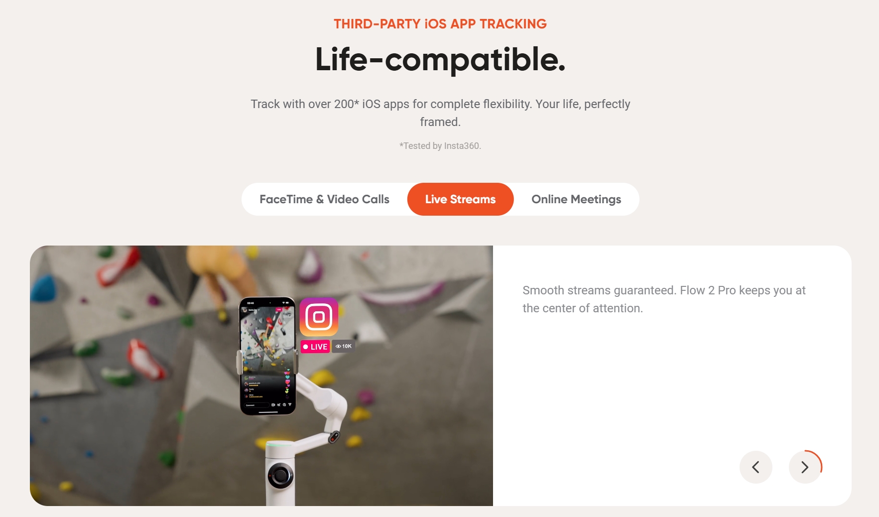 Insta360 Flow 2 Pro