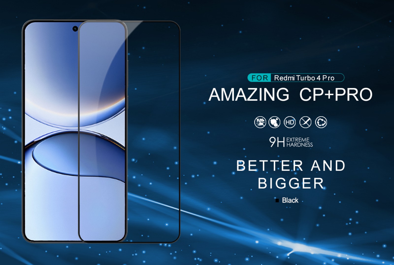 Xiaomi Redmi Turbo 4 Pro Tempered Glass 