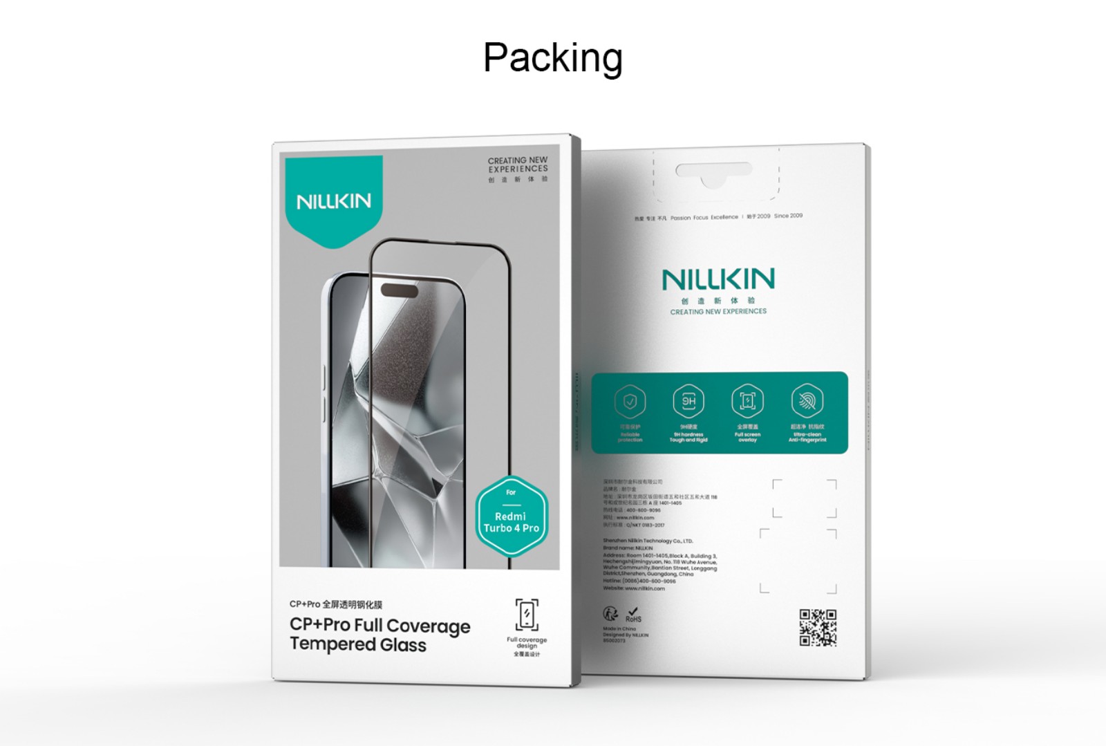 Xiaomi Redmi Turbo 4 Pro Tempered Glass 