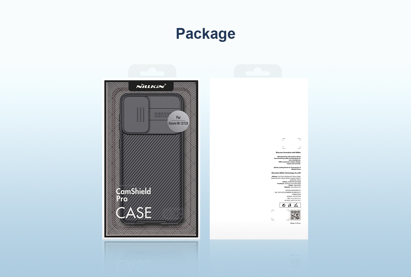 xiaomi 12 Nillkin case
