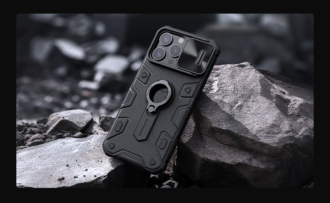 Nillkin CamShield Armor Case for iPhone 15 Series 