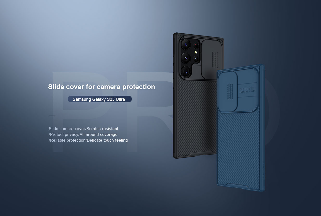 Samsung Galaxy S23 Plus Ultra Nillkin CamShield Pro Case