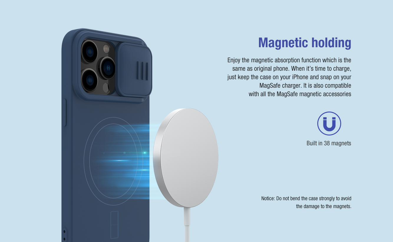 iPhone 14 Pro Max Magnetic Silicon Case 