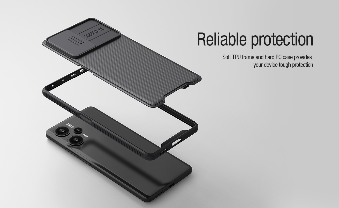 xiaomi Poco F5 Nillkin CamShield Magnetic Case