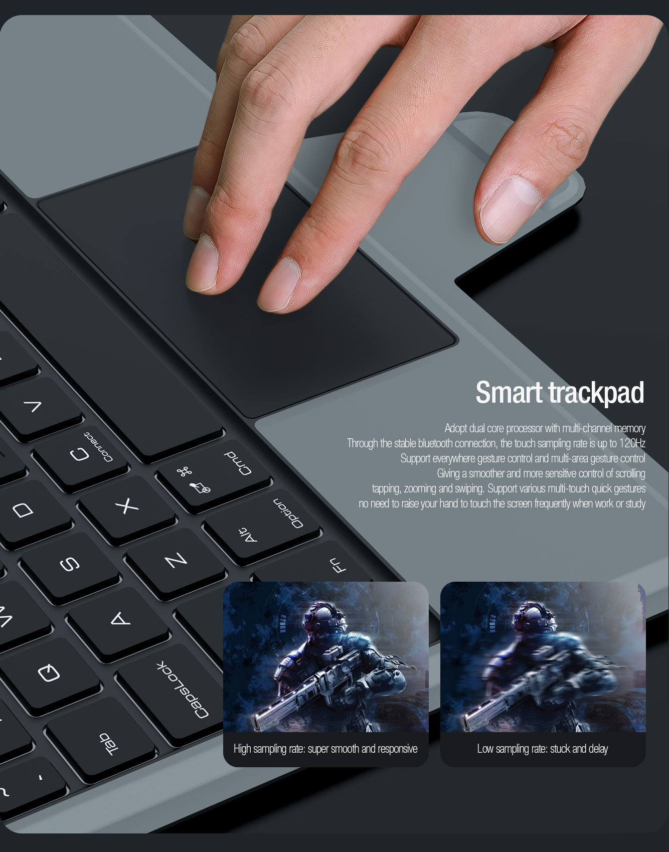 Apple iPad 10.2 Nillkin Keyboard Case 