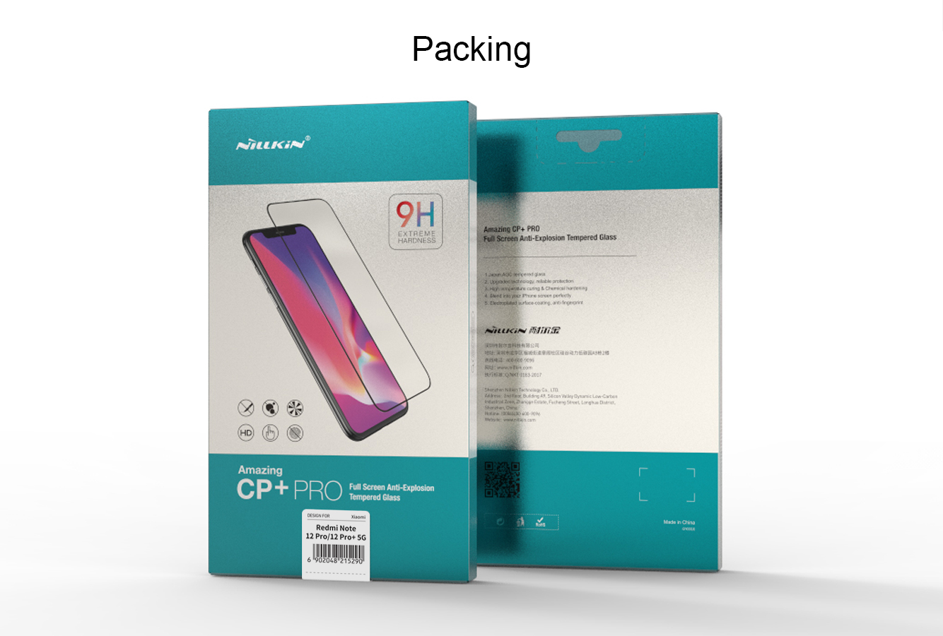 Xiaomi Redmi Note 12 Pro Plus Tempered Glass