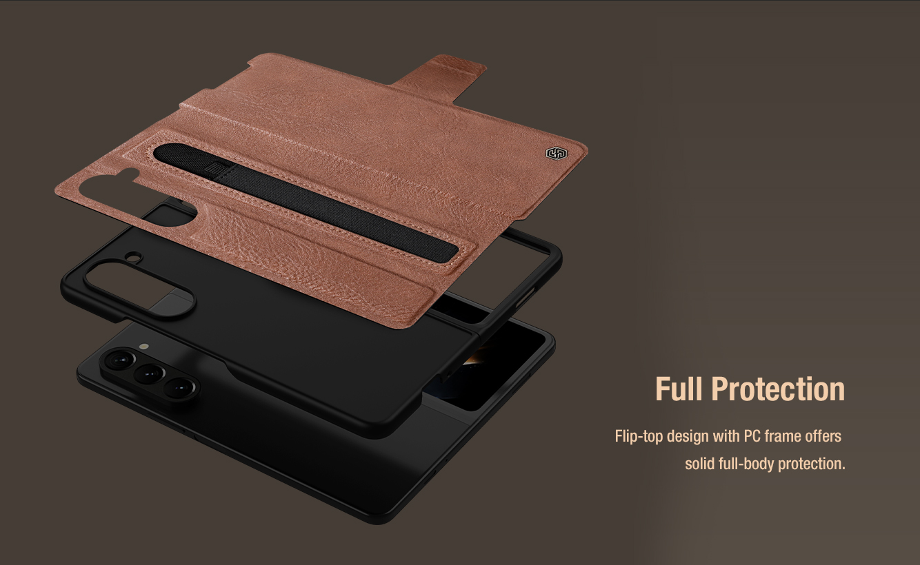 Samsung Galaxy Z Fold5 Leather Case