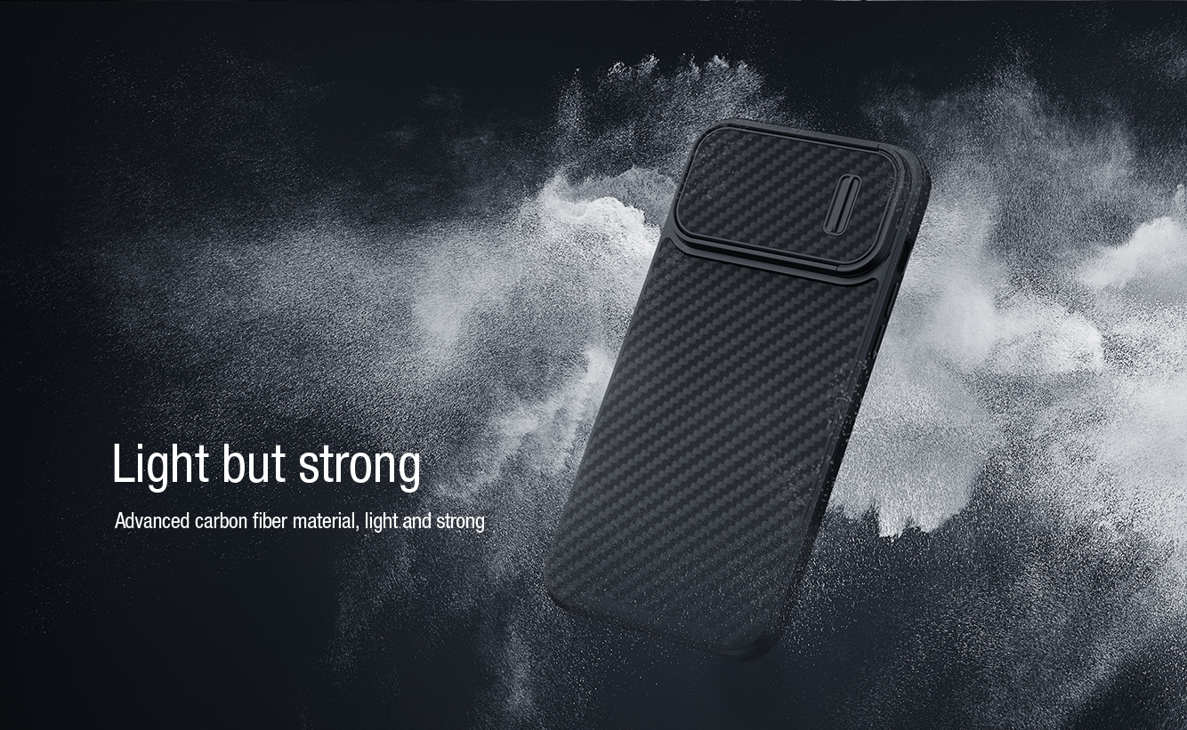 Nillkin Synthetic S Carbon Fiber Case for iPhone 14 Series