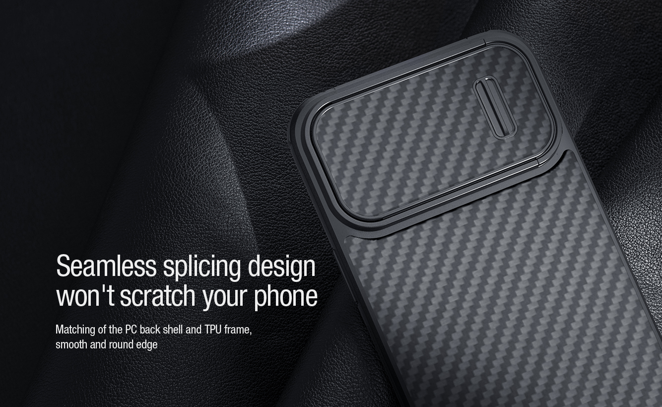 Nillkin Synthetic S Carbon Fiber Case for iPhone 14 Series