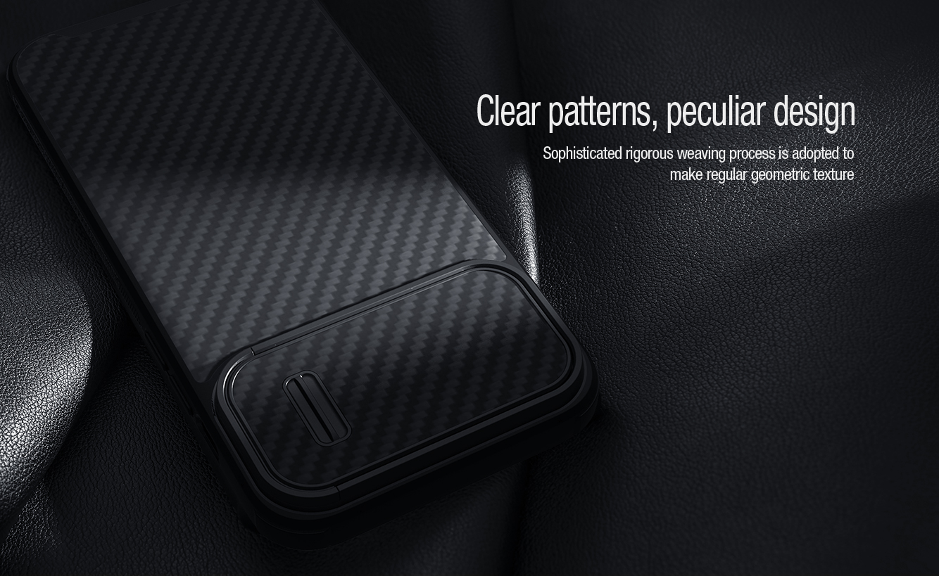 Nillkin Synthetic S Carbon Fiber Case for iPhone 14 Series