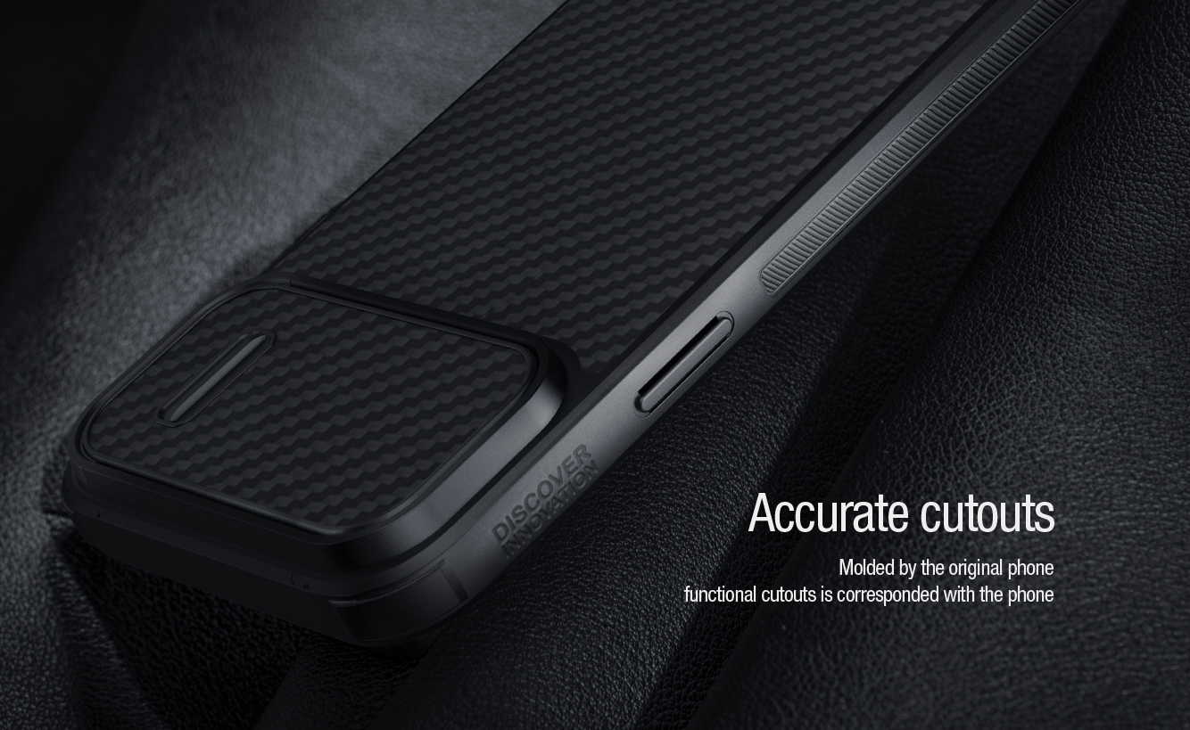 Nillkin Synthetic S Carbon Fiber Case for iPhone 14 Series