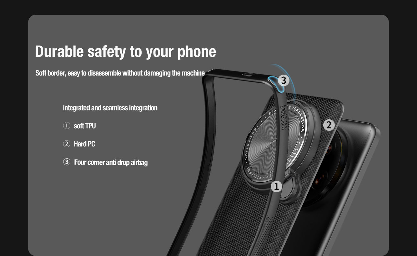 Xiaomi 14 Ultra Textured Prop Magnetic Case