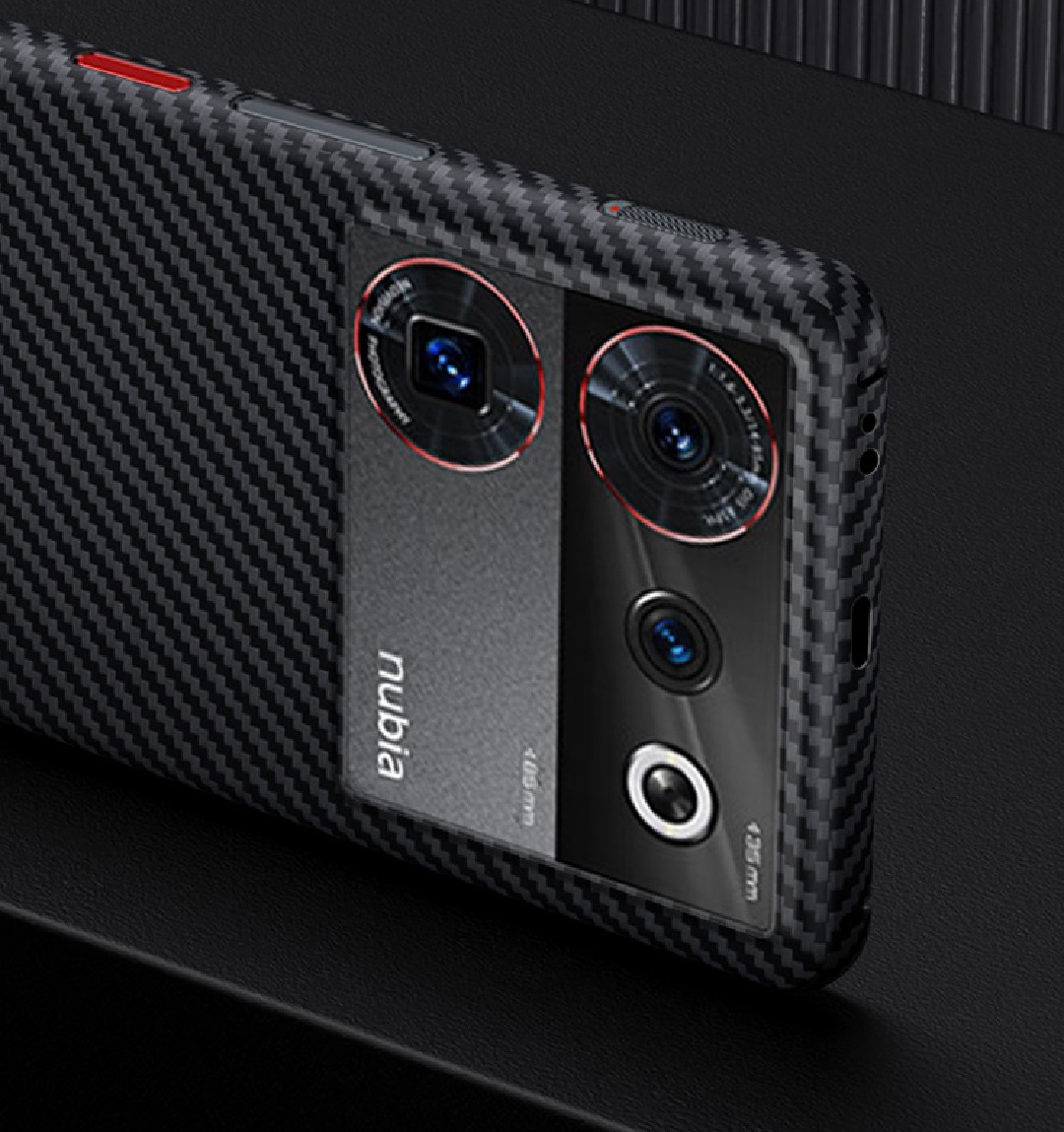 ZTE Nubia Z50 Ultra Carbon Fiber Bumper Ultra Thin Case