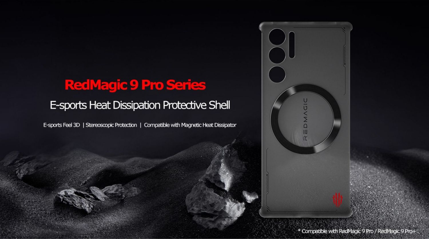 Official Original ZTE Nubia Red Magic 9 Pro+ Protective Case