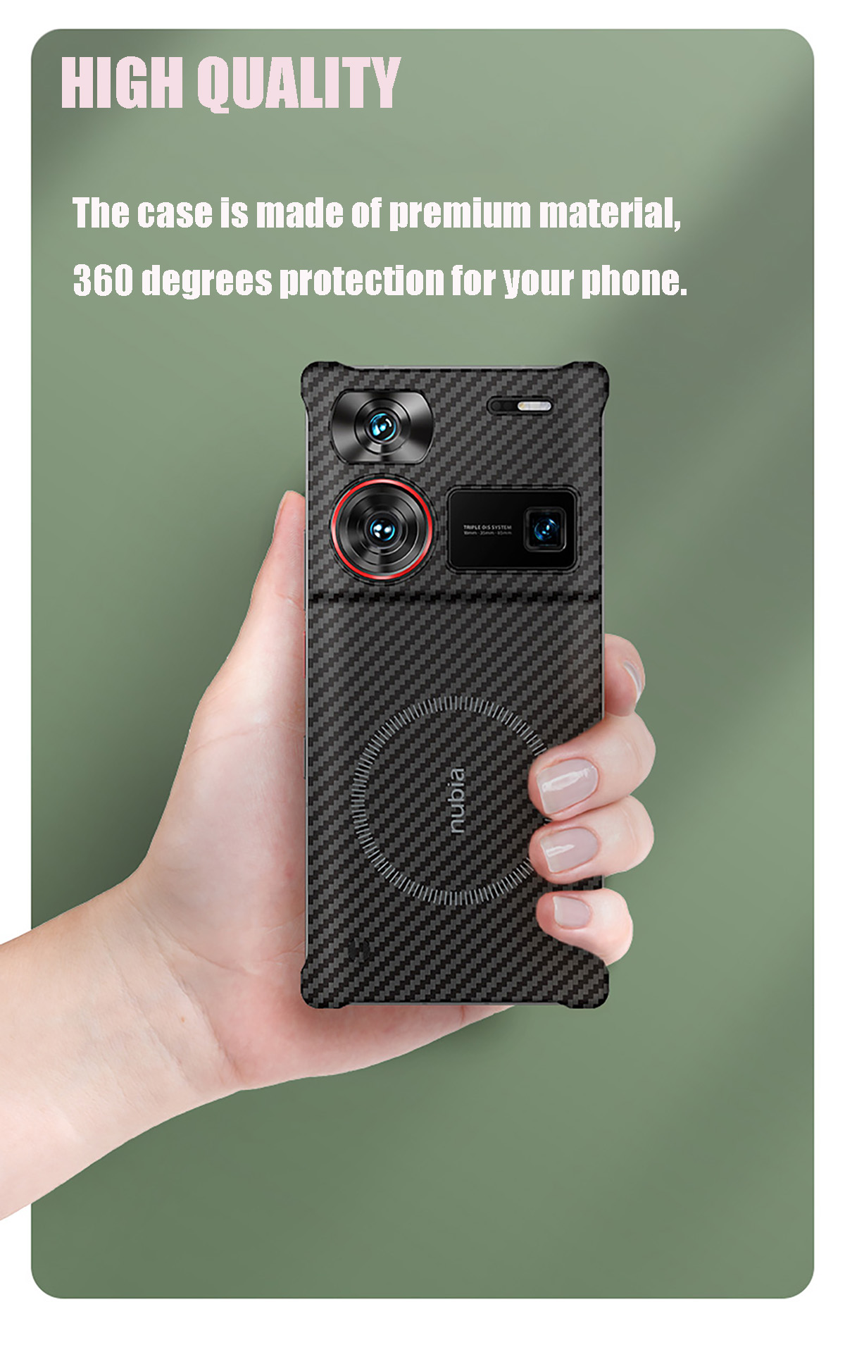 Original Nubia Z60 Ultra Protective Case 