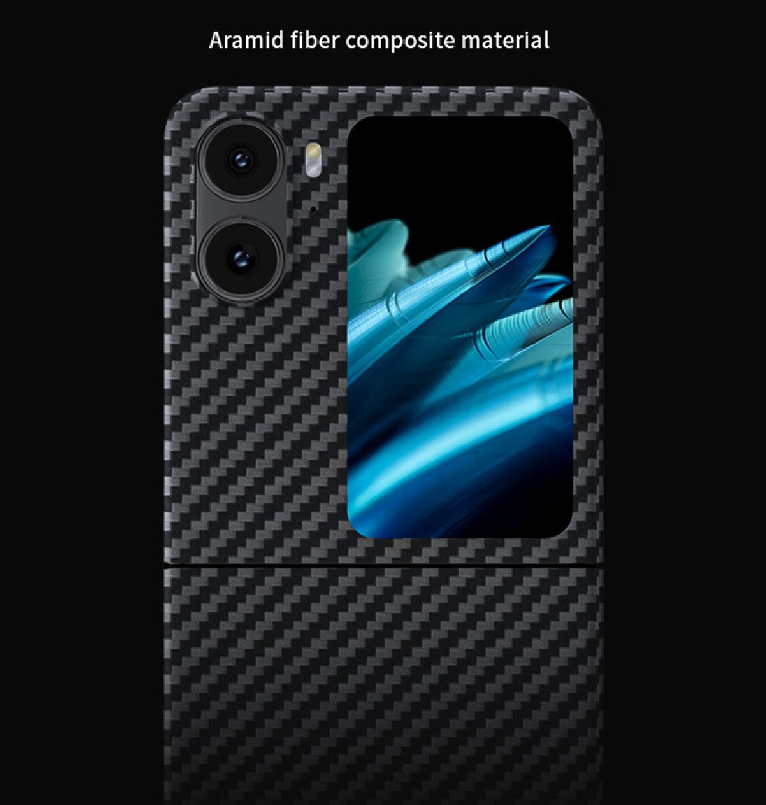 Aramid Carbon Fiber Case for OPPO Find N2 Flip