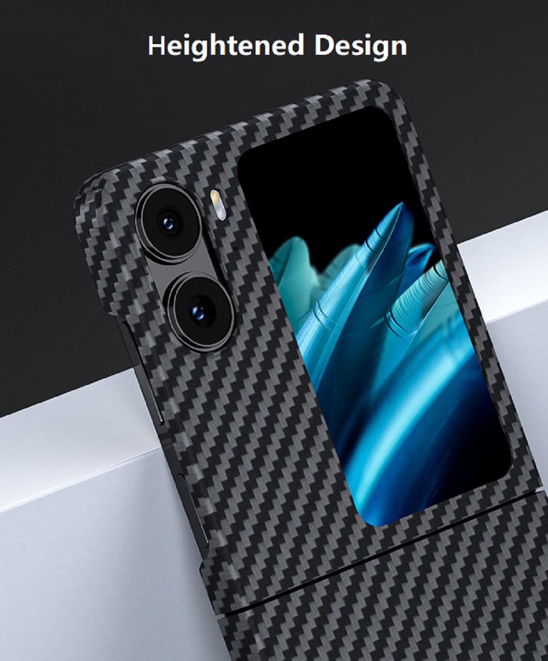 OPPO Find N2 Filp Kevlar Aramid Carbon Case