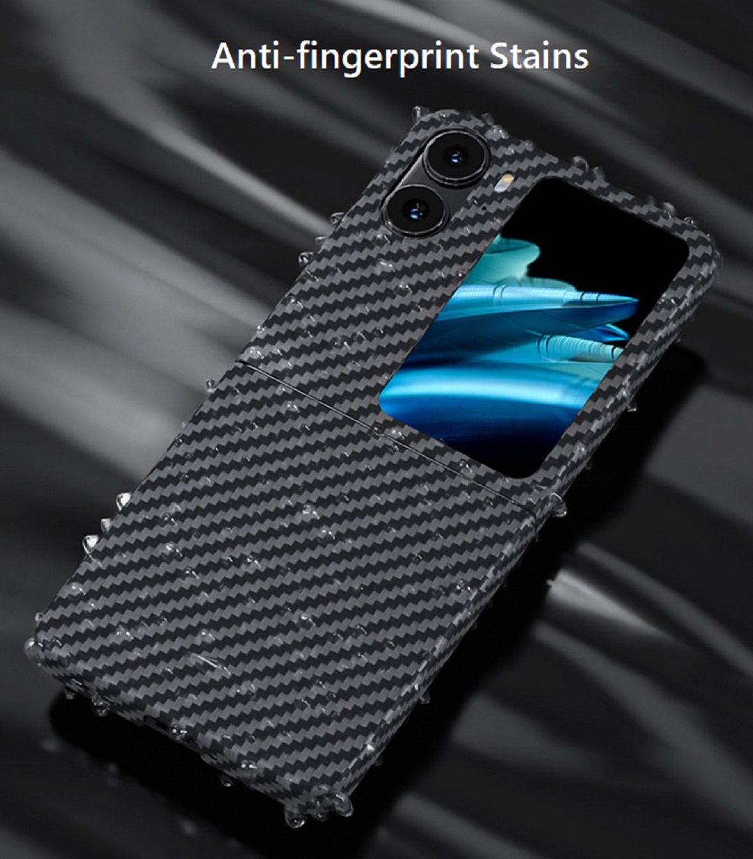 Aramid Carbon Fiber Case for OPPO Find N2 Flip