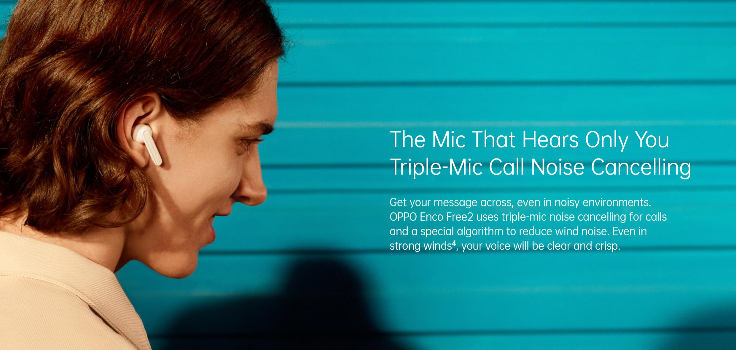 OPPO ENCO Free 2 True Wireless Noise Cancelling Earbuds 7